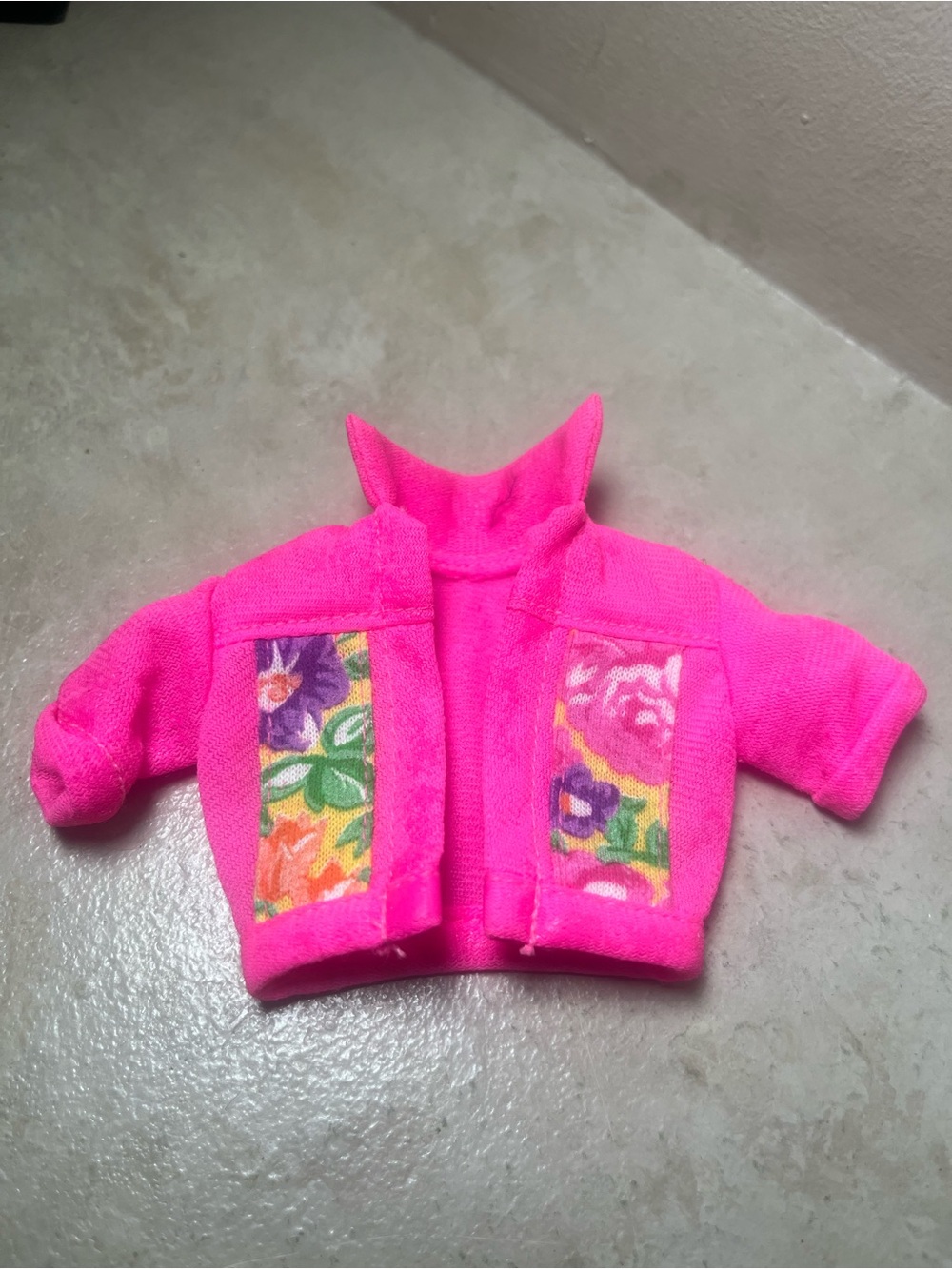 Mattel Barbies Little Sister Stacie Floral Jacket Pink #4240
